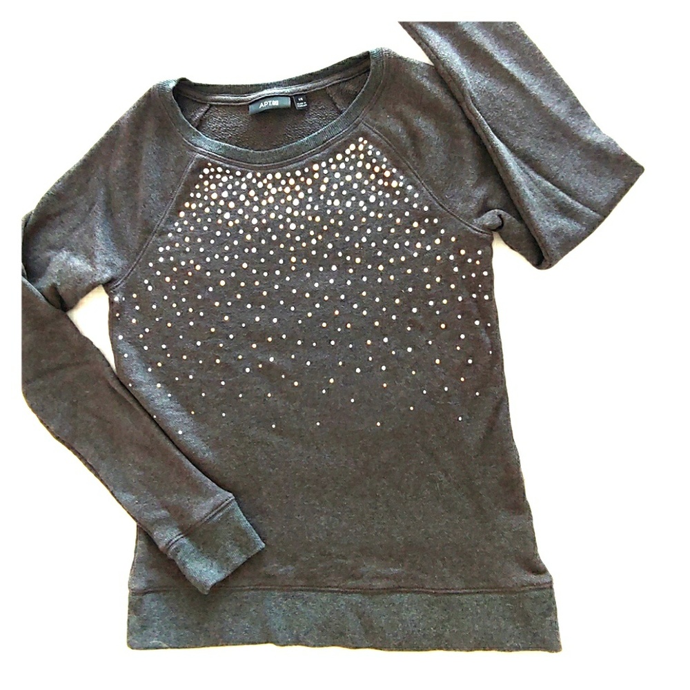 APT. 9 sparkle sweater/sweat shirt